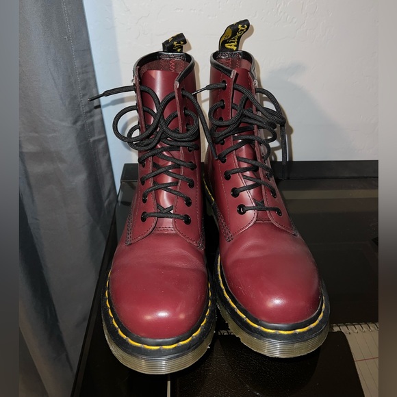Dr. Martens 1460 cherry red - Picture 2 of 5